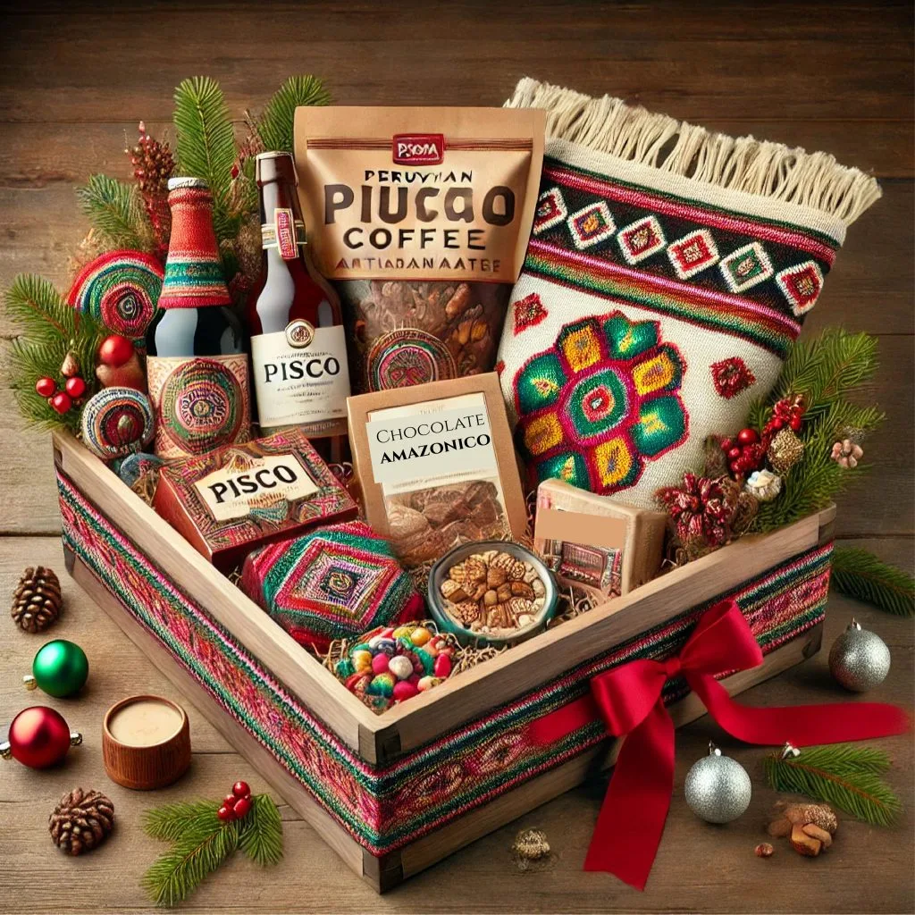 Canasta peruana de regalo